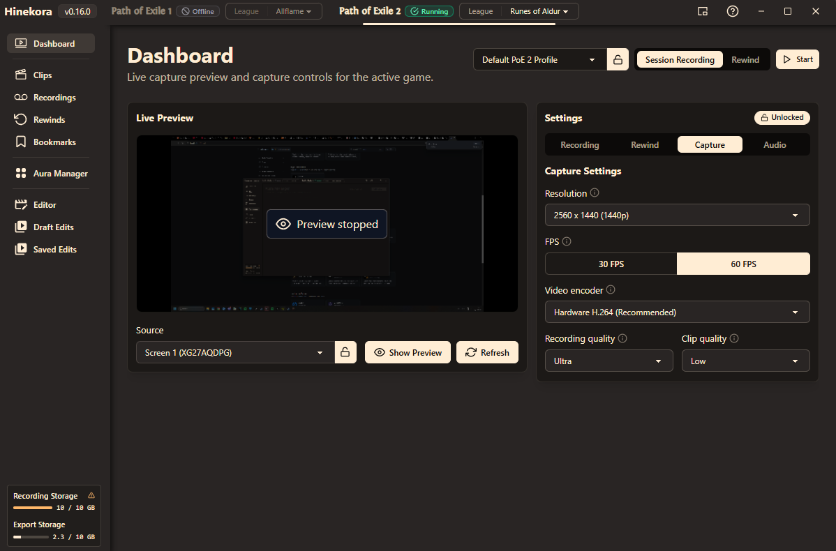 Hinekora screenshot