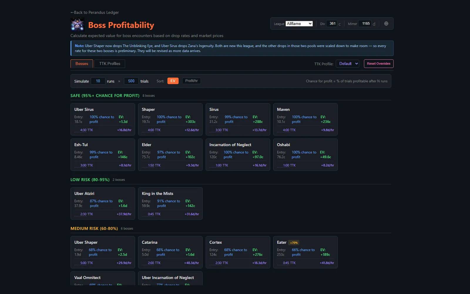 Perandus Ledger screenshot
