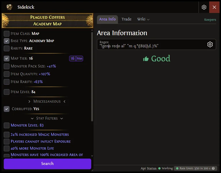 Sidekick screenshot