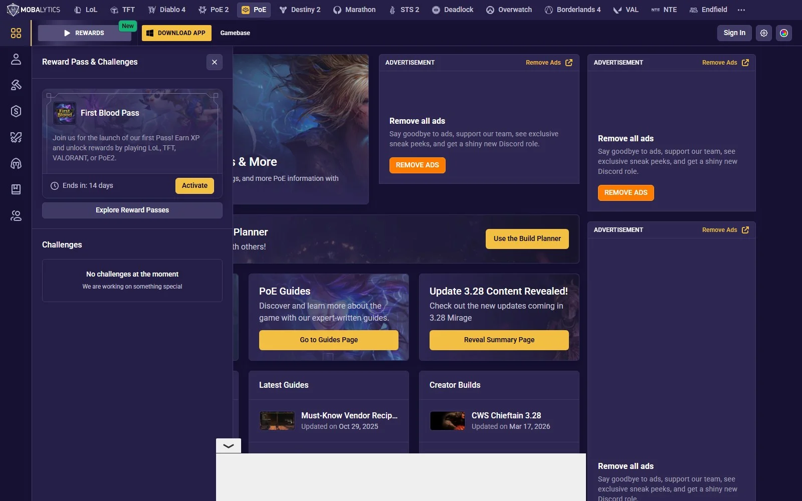 Mobalytics screenshot