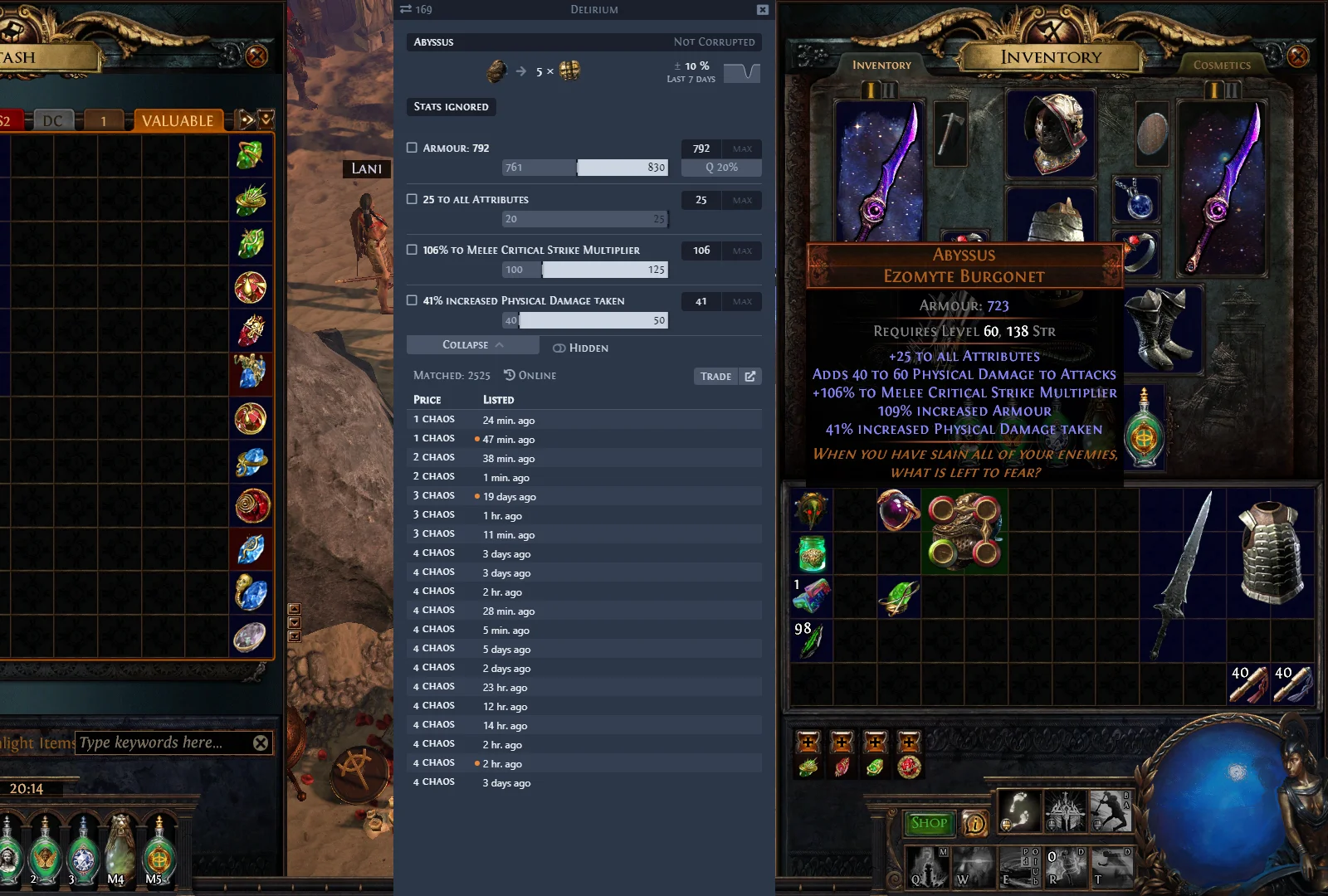 Awakened PoE Trade screenshot