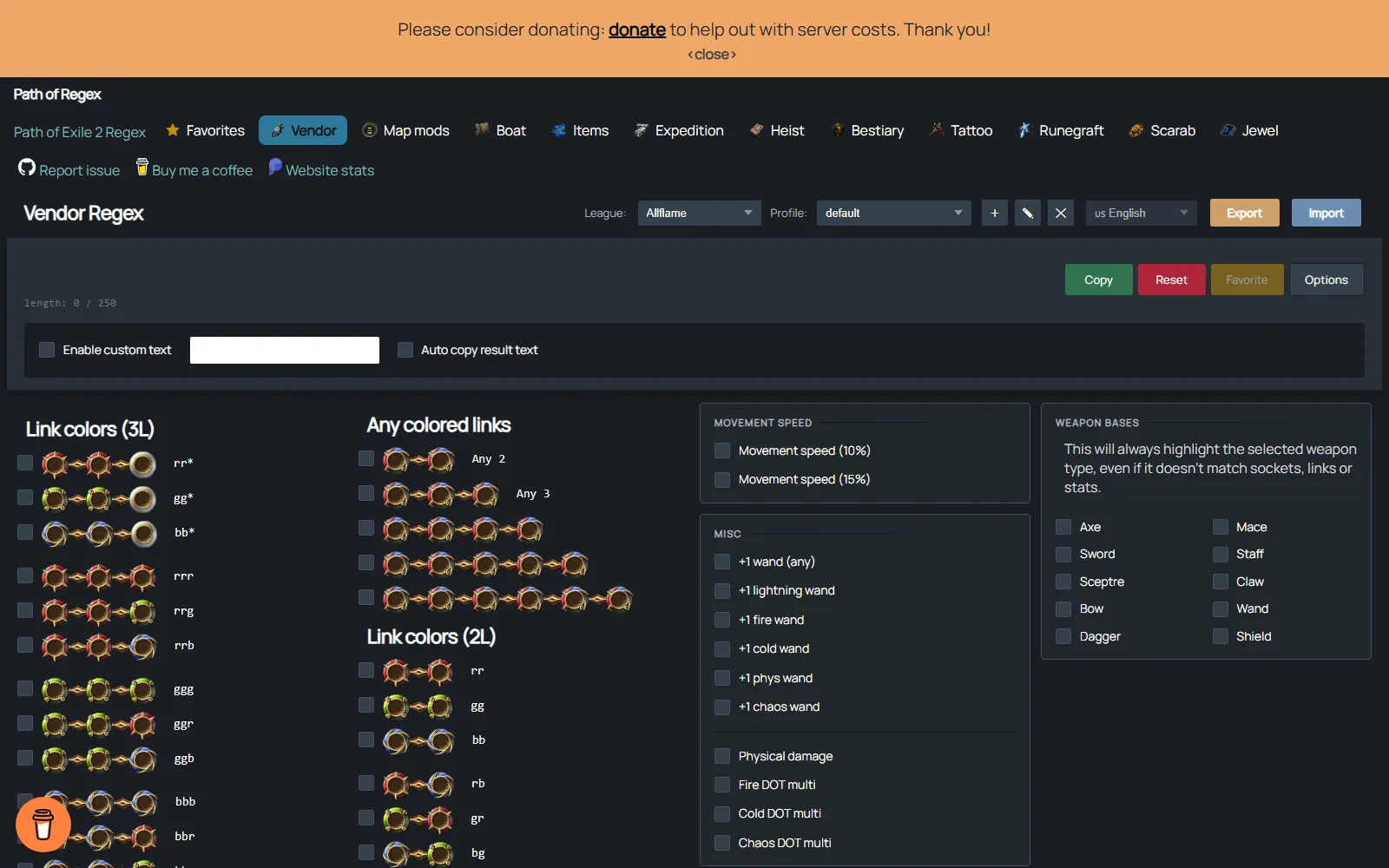 poe.re screenshot